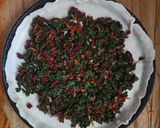 Foto del paso 4 de la receta: Tarta con hojas de remolacha