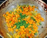 A picture of step 2 of Sooji Kichdi.