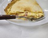 Foto del paso 6 de la receta: Tarta muy rápida de jamón y choclo con 5 ingredientes