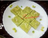 A picture of step 1 of De skinned Hyacinth Burfi (field bean Burfi).