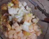 A picture of step 3 of Keenu Fruit Chaat.