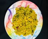 A picture of step 4 of Snake gourd sabji fry.