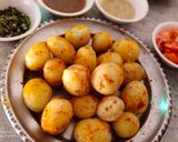 চটপটা নিরামিষ আলুর দম(chatpota niramish aloor dum recipe in Bengali) রেসিপির ধাপ 1 ছবি