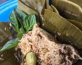 Foto langkah ke 6 dari resep Bothok teri tempe ala fe.