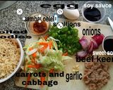 A picture of step 4 of Mie goreng jawa.
