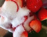 Foto del paso 2 de la receta: Trifásico de fresa 🍓