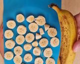 Foto del paso 1 de la receta: Nice cream de banana y coco 🍌 🥥 Heladito saludable de banana con coco rallado ideal para infancias