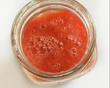 A picture of step 2 of Watermelon cooler.