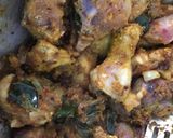 A picture of step 7 of Chicken Kulumbu.