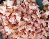 Foto del paso 2 de la receta: Ensalada de espinacas con tocino