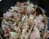 Foto langkah ke 4 dari resep Beef Teriyaki/daging gyudon.