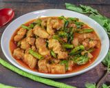 รูปขั้นตอนการทำที่ 21 ของ หมูสามชั้นผัดพริกแกงถั่วฝักยาว กินกับข้าวสวยร้อนๆ อร่อยมาก