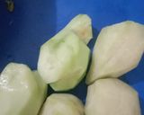 Foto langkah ke 1 dari resep Labu Siam Cumi Asin Ketumbar.