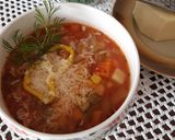 Zupa minestrone z ciecierzycą krok przepisu 2 zdjęcie