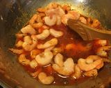 Foto del paso 2 de la receta Pasta de espinacas con camarones