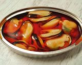 Foto del paso 4 de la receta Mejillones y alcachofas en escabeche