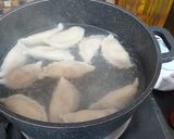 Foto langkah ke 12 dari resep Pierogi Polandia isi kentang keju & daging.