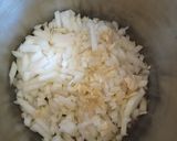 A picture of step 2 of Spicy Sausage and Lentil Casserole.