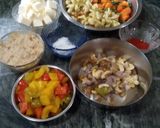 ভেজিটেবল আঙ্গারা (Vegetabil Angara recipe In bengali) রেসিপি ধাপ - 1 ছবি