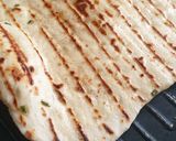A picture of step 3 of Easy no yeast naan.