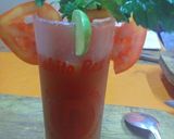 Foto del paso 2 de la receta: Bebida refrescante de tomate c/tequila a la Mario, s