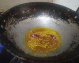 A picture of step 2 of Methi aloo ki sabzi.