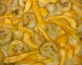 Bánh chuối hấp mít bước làm 4 hình