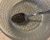 A picture of step 1 of Chocolate chia pudding.