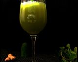 A picture of step 5 of Cucumber Lemonade Detoxifying morning green drink.