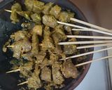 Foto langkah ke 4 dari resep Satai Ati Ampela Ayam.