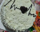 A picture of step 12 of White forest cake.