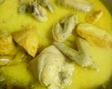 Foto langkah ke 7 dari resep Opor Ayam Tahu Bumbu Kuning.