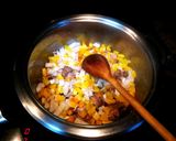 Foto del paso 3 de la receta: Lentejas Pardina con costillas, calabacín y pencas de remolacha