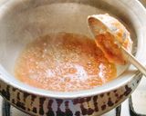 A picture of step 3 of Lahore's famous,chikpeas curry.