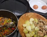 A picture of step 2 of Pilchards and potato cutlets.