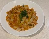 A picture of step 4 of Multi grain Fettuccini pasta.