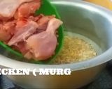 A picture of step 2 of Chicken Biryani.