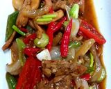 รูปขั้นตอนการทำที่ 4 ของ ไก่ผัดน้ำพริกเผา