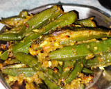मसाले वाली भिंडी(masale wali bhindi recipe in hindi) रेसिपी चरण 3 फोटो