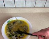 Foto del paso 4 de la receta: Tortilla de berenjena y calabacín