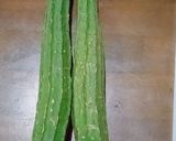 รูปขั้นตอนการทำที่ 1 ของ ผัดบวบ,ไข่,หมูสามชั้น - คีโต