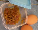 Foto langkah ke 1 dari resep Orak Arik Telur With Sambel Bawang.
