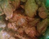 A picture of step 1 of Jama Masjid-Style Chicken Fry.