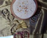 A picture of step 9 of Eid special sheer khurma.
