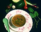A picture of step 6 of Mixed Veg Soup.