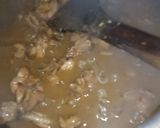 A picture of step 6 of Mughlai badami chicken masala boti.