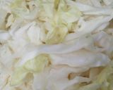 Foto langkah ke 1 dari resep Kol tumis udang.