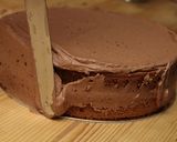 Tejszínes csokoládétorta recept fázis 8 fotója