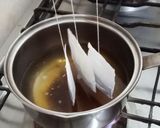 A picture of step 1 of Mix Green Tea.