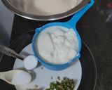 A picture of step 1 of Sooji Dhokla.